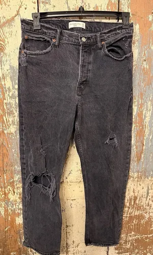 Abercrombie & Fitch The Dad High Rise Jeans 30 10A thumbnail 1