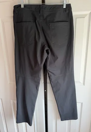 Lululemon Men's ABC Classic-Fit 5 Pocket Pant Warpstreme Obsidian Size: 33 thumbnail 3