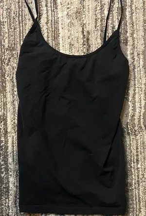 Banana Republic black size large stretch camisole thumbnail 1