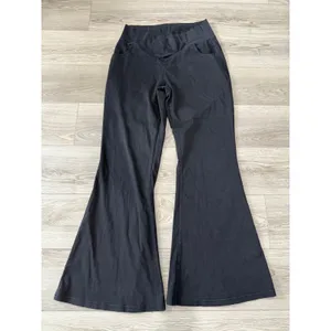 Halara Flex Crossover Flare Pocket Washed Casual Stretch Jeans Hemp Role XL thumbnail 2