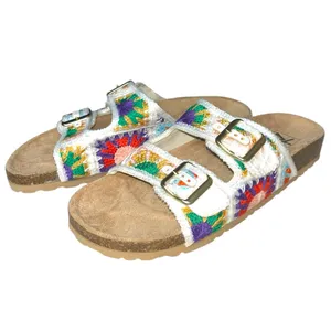Dirty Laundry Granny Square Slide Sandals Size 8 thumbnail 3