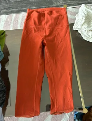 Lululemon 25 IN SIZE 4 ALIGN BURNT ORANGE LEGGINGS thumbnail 2