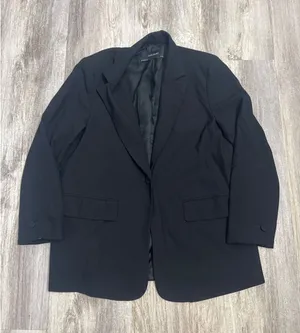Zara‎ Women's  Black Single Button Tailored Blazer Jacket Size Medium Pocketed thumbnail 1