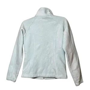 Columbia Jacket Womens Medium Light Blue XL6445 Full Zip Fleece Outdoors Hiking thumbnail 2