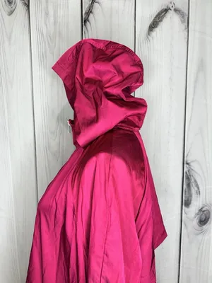 Chicos Zenergy Women's Hooded Nylon Blend Full Zip Jacket Sz 3 (16/18) Pink thumbnail 5