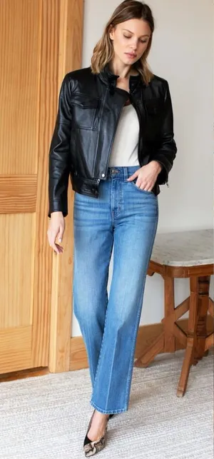 Emerson Fry Twin Doves Treasure Straight Jeans Worn Blue 30 EUC thumbnail 1