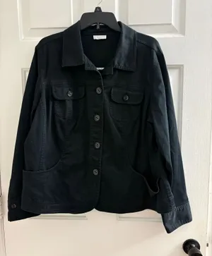 Charter club Jean jacket black thumbnail 1