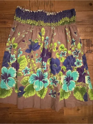 FREE PEOPLE Vintage Floral Skirt‎ thumbnail 1