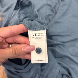 Women's Vuori Falls Jumpsuit in Light Azure Heather Blue Size M Soft $118 EUC thumbnail 7