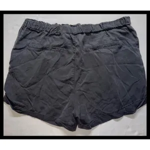 G‎ X F Shorts Womens Large Gray Elastic Waist Casual Summer Lounge thumbnail 7