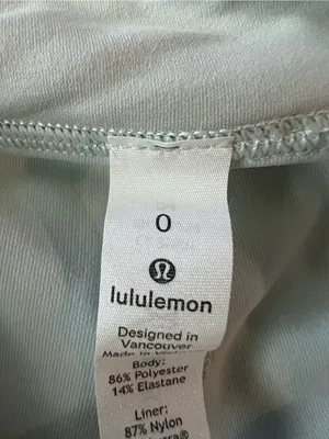 Lululemon Play Off The Pleats Light Mint Athletic Woman’s Skort size 0 thumbnail 8