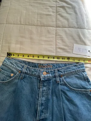 Mother Snacks Pleated Fun Dip Puddle Jeans thumbnail 11