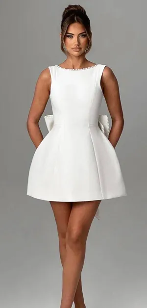 Babyboo Dress White thumbnail 1
