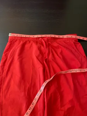 Purple Label by Healing Hands Red Scrub Top thumbnail 3