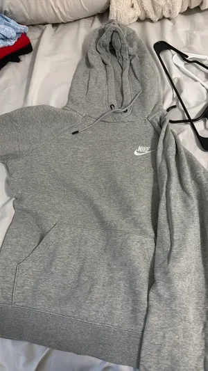 Grey Nike Hoodie Women’s thumbnail 1