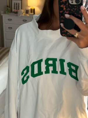 Eagles Lightweight Mockneck Sweatshirt thumbnail 3