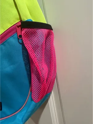 KAVU Rope Sling Bag Neon Lime Blue Pink Colorblock Y2K Outdoor Crossbody thumbnail 3