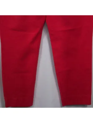 Banana Republic Sloan Fit Red Crop Pants Size 10 thumbnail 7