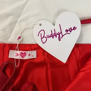 BuddyLove Rhinestone Red Top thumbnail 5