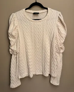 VICI Cable Knit Sweater thumbnail 1
