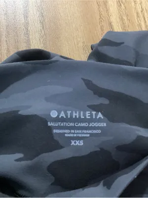 Athleta Salutation Camo Jogger Size XXS thumbnail 6