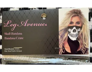 Leg Avenue Skull Bandana NWT! thumbnail 4
