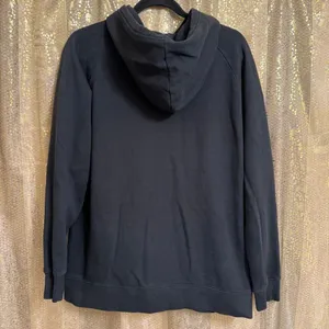 The North Face Black Metallic Gold Logo Pullover Hoodie Sweater XL thumbnail 2