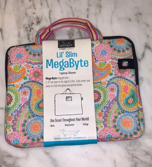 Scout Lil, Slim Megabyte Laptop Sleeve thumbnail 1