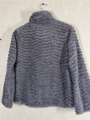 Patagonia Women’s Pelage Jacket Soft Curly Fleece in Nickel Gray S thumbnail 5