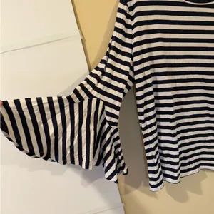 LOFT Classic Striped Long Sleeve Tee thumbnail 4