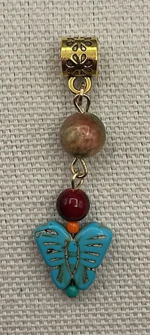 Artisan Gold Tone Pendant  thumbnail 1