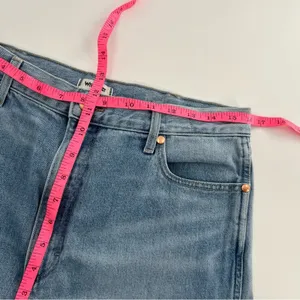 Wrangler wrock high rise‎ kick flare jeans cowgirl back patch sz 31 thumbnail 4