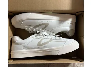 Tretorn Womens Serve Sneakers White/Grey Size 9 Memory Foam Footbed Durable Ligh thumbnail 1