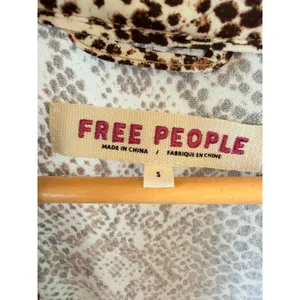 Free People Wild Nights Duster Womens Neutral Combo Size S thumbnail 5