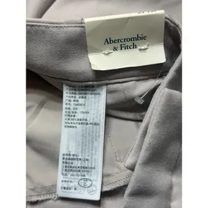 Abercrombie & Fitch Women's Sloane Ultra High Wide Pants Trousers Beige 33 X 16R thumbnail 10