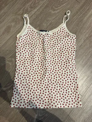 Brandy Melville Strawberry Tank Top thumbnail 1