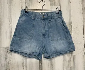 Wax Jean blue shorts thumbnail 1