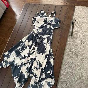 Bardot Elegant Midi Dress Size 12 | Ruffle Front Wedding Guest Cocktail Dress thumbnail 4