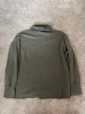 Aerie Cowl Neck Oversized Sweatshirt thumbnail 3