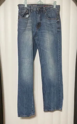 Urban Pipeline slim straight regular denim blue jeans thumbnail 1
