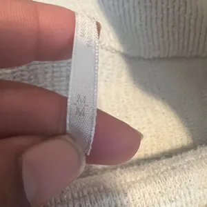Free People Soft Ribbed White long sleeve‎ sweater thumbnail 5