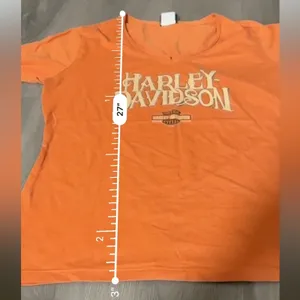 Harley Davidson Orange Gatlinburg Tennessee Short Sleeve Tee Shirt Size‎ XL thumbnail 9