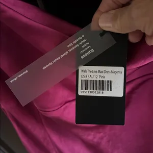 NWT Lioness Walk The Line Midi Dress Magenta Large thumbnail 8