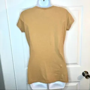 Next Level Apparel Oak Cliff Dallas Texas Fitted TShirt Tan J L thumbnail 7