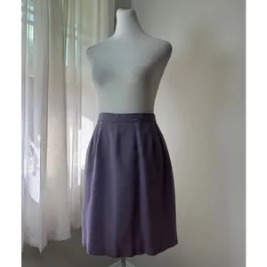 Vintage Y2K Donna Ricco Petite Light Purple Knee Length Skirt thumbnail 4