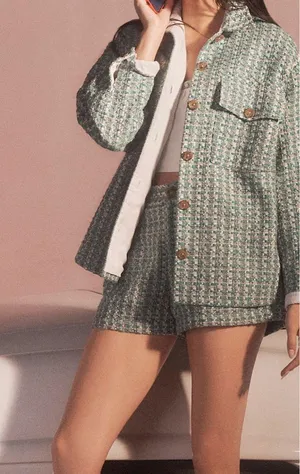 Anthropologie Maeve Tweed Shacket thumbnail 2