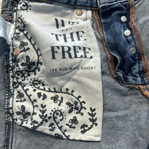 Free People We The Free Blue Ivy Mid Rise Shorts thumbnail 3