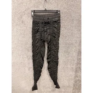 Agogie Women Resistance Pants S Black Ruched Wearable Training thumbnail 3
