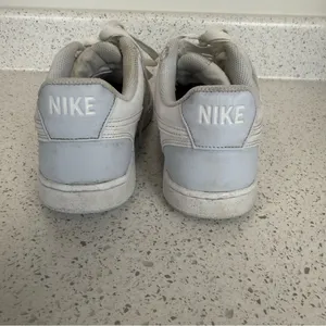 Nike Women's Blue Leather Court Vision Low Size 8 dh3158-004 thumbnail 8