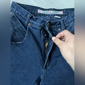 ZENA Women's Blue‎ Jeans Blue Size 8 thumbnail 4